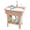 Coffee, variant on 30.1" Utility Sink Laundry Tub, Freestanding Plastic Laundry Sink with Washboard, Portable Wash Bowl Basin with Faucet for Laundry Room, Garden, Gray