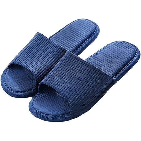 

PIKADINGNIS Summer men s and women s shower slippers bath sandals non-slip indoor outdoor beach shoes