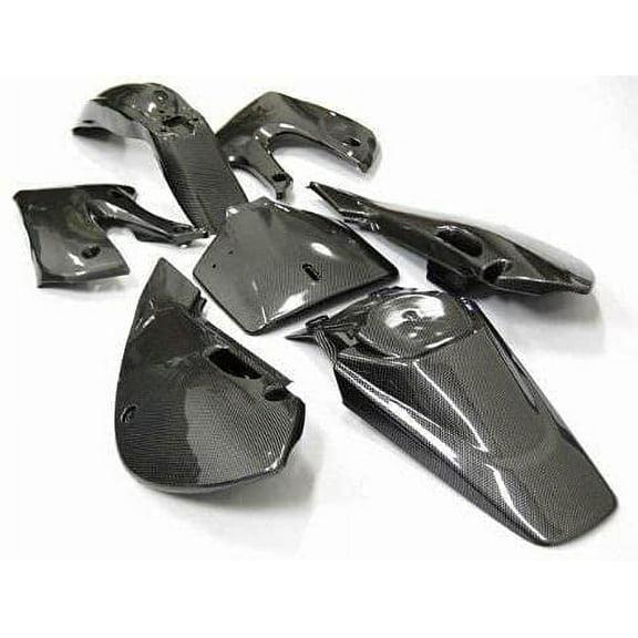 Plastic Body Fairing Carbon For Wolf Moto X-125 X125 Dirt Pit Bike 125cc