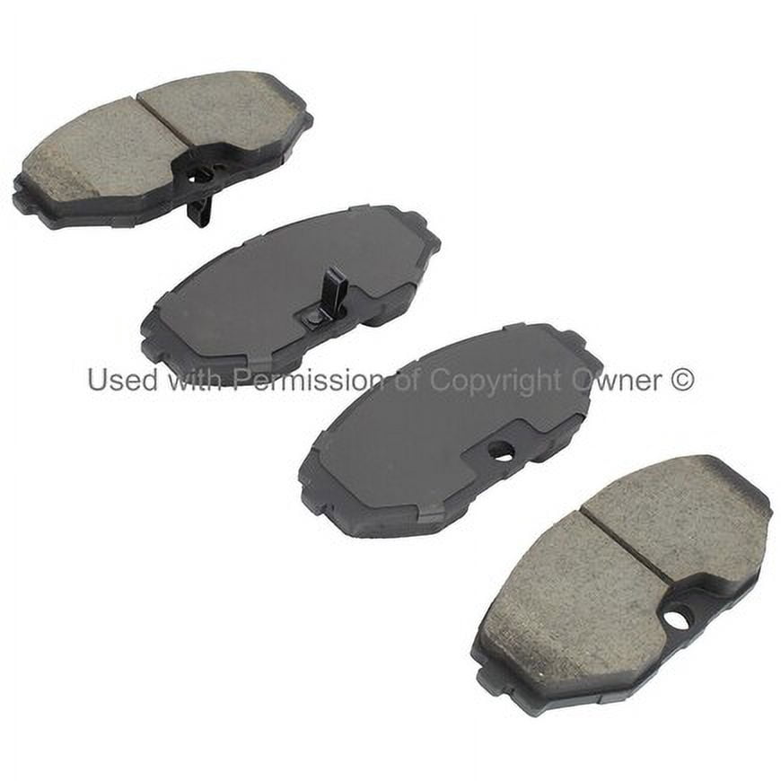 Mpa Electrical 1001-0587C Quality Built Premium Ceramic Brake Pads