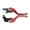 Red, variant on Motorcycle Brake Clutches Lever with LED Light Hydraulic Main Cylinder Set Brake Handle Accessories