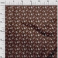thumbnail image 3 of oneOone Polyester Spandex Maroon Fabric Kids Floral Sewing Craft Projects Fabric Prints By Yard 56 Inch Wide, 3 of 4