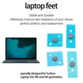 thumbnail image 4 of Laptop Bottom Case Feet, Anti Slip Round Dot Laptop Bottom Feet Durable Laptop Feet Dot Accurate Size Laptop Foot Pads with Tools Kit for  Laptop 3rd 4th 5th Generation, 4 of 7