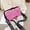 Pink, variant on Ins Luggage Small Bag Makeup bag Mini Suitcase Crossbody Bag Women Clutch Small Pvc Shoulder Bag Suitcase Shape Mini Luggage Bag Makeup Women Clutch Box Organize Square Women's Bag Cosmetic bag