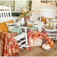 thumbnail image 2 of Home Living Room Decorative Sofa Pumpkin Maple Leaf Linen Pillowcase (A Style), 2 of 3