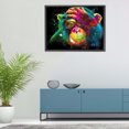thumbnail image 4 of Cuadros Decorativos 5D DIY diamante pintura color orangután completo redondo taladro artesanía mosaico Rhinestone JShteea Nuevos Originales, 4 of 9