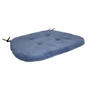 Dining Chair Pads, Premium Non-Slip Chair Cushions drak blue