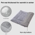 thumbnail image 4 of Tapete para perros para asiento de mascotas, tapete para mascotas engrosado en invierno, tapete cálido para gatos para las cuatro estaciones, 4 of 5
