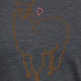 thumbnail image 3 of CafePress - Cute Alpaca Womens Tri Blend T Shirt - Womens Tri-blend T-Shirt, 3 of 4