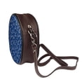 thumbnail image 3 of Lsque Nautical Anchors Pattern Shoulder Bag – Microfiber Leather Crossbody with Detachable Strap & Handle Ring, Waterproof & Durable, Elegant Everyday Carry, 3 of 5