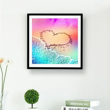 - Sweetsmile 3D DIY Diamond Painting Cross Stitch Embroidery Craft Kit Home Decor Peacock/Heart Mosaic Pattern 30*30CM/25*30CM