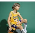 thumbnail image 2 of Lakers 23 Lebron Maillot No.23 Ensemble d'Uniforme de Basketball pour Enfants, 2 of 2
