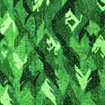 thumbnail image 1 of Ahgly Company Indoor Square Abstract Green Modern Area Rugs, 6' Square, 1 of 4