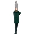 thumbnail image 5 of Northlight Mini Icicle Christmas Lights - Clear - 5.5' Green Wire - 100ct, 5 of 6