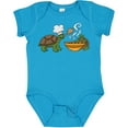 thumbnail image 3 of Inktastic Cute Turtle Chefs Making Soup Boys or Girls Baby Bodysuit, 3 of 5