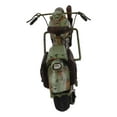 thumbnail image 2 of American Military US Army Classic Retro Camo Chopper Bike Motorcycle Figurine, 2 of 8