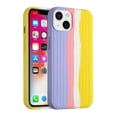 thumbnail image 2 of GSA Novelty Silicone Thick Woven Design Case For iPhone 13 (6.1") - Colorful A, 2 of 3