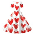 thumbnail image 6 of Girls Summer Dresses Short Sleeve Turndown Collar Casual Dress Kids Clothes Girls Size 5-14, 6 of 6