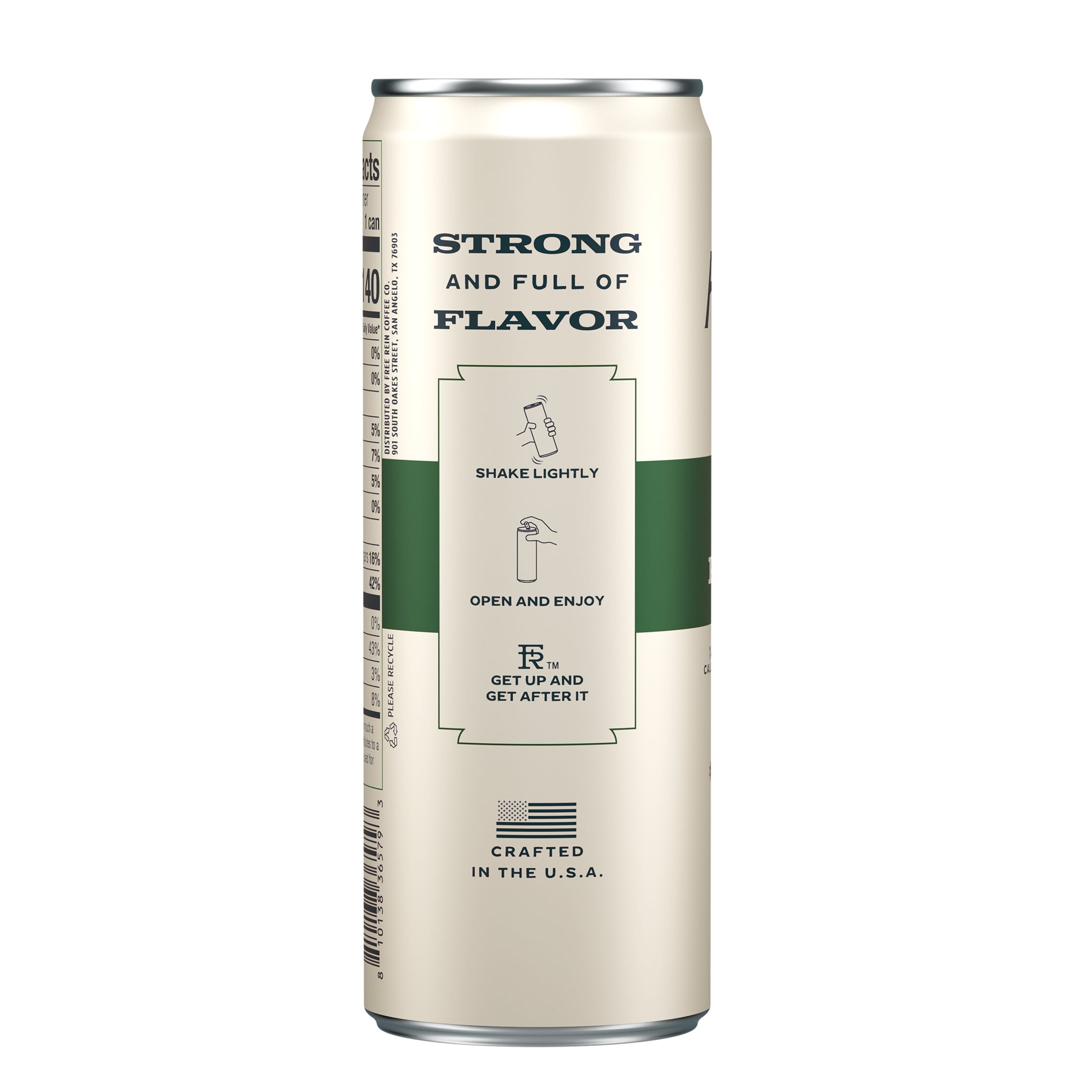 Free Rein Coffee Company Ready to Drink Chocolate Protein Cold Brew, 11 fl oz Can