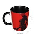 thumbnail image 3 of Game Agent Coffee Mug Fun Custom Ceramic Mugs 11oz Black, 3 of 5
