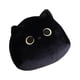 thumbnail image 4 of Vogacara Gato negro de peluche de juguete almohada de dibujos animados gatos de peluche cojín hogar Oficina Cosplay muñeca regalo del Día de Type2 NO2, 4 of 6