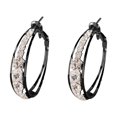 thumbnail image 1 of Xihbxyly Pendientes Delicados, Diseño de Aro con Brillantes Diamantes de Imitación, Joyería de Moda para El Día a Día, Perfectos para Fiestas, Bodas y Aniversarios, Un Regalo Considerado para Ella, E, 1 of 2