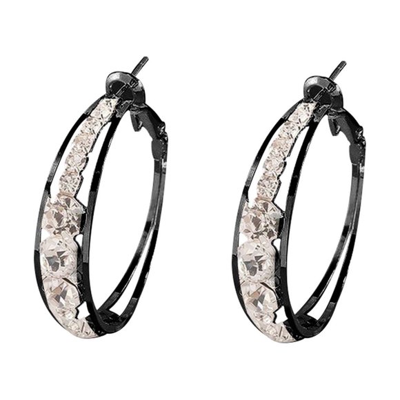 Pendientes de aro con circonitas delicadas para mujer y niña, joyería de moda, regalos de San Valentín para mujer, pendientes