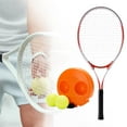 thumbnail image 6 of yotijar Solo Tennis Trainer Tennis er Ball with String Professional Red Racket 4pcs, 6 of 8