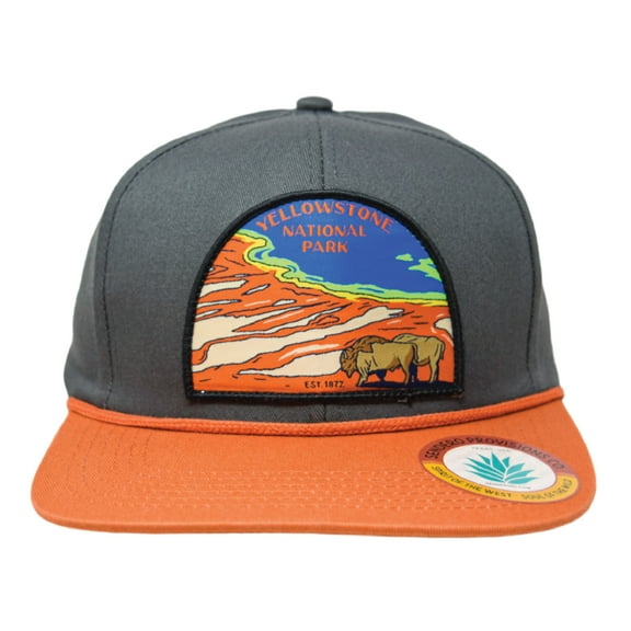 Sendero Provisions Co. Yellowstone National Park Adjustable Snapback Hat