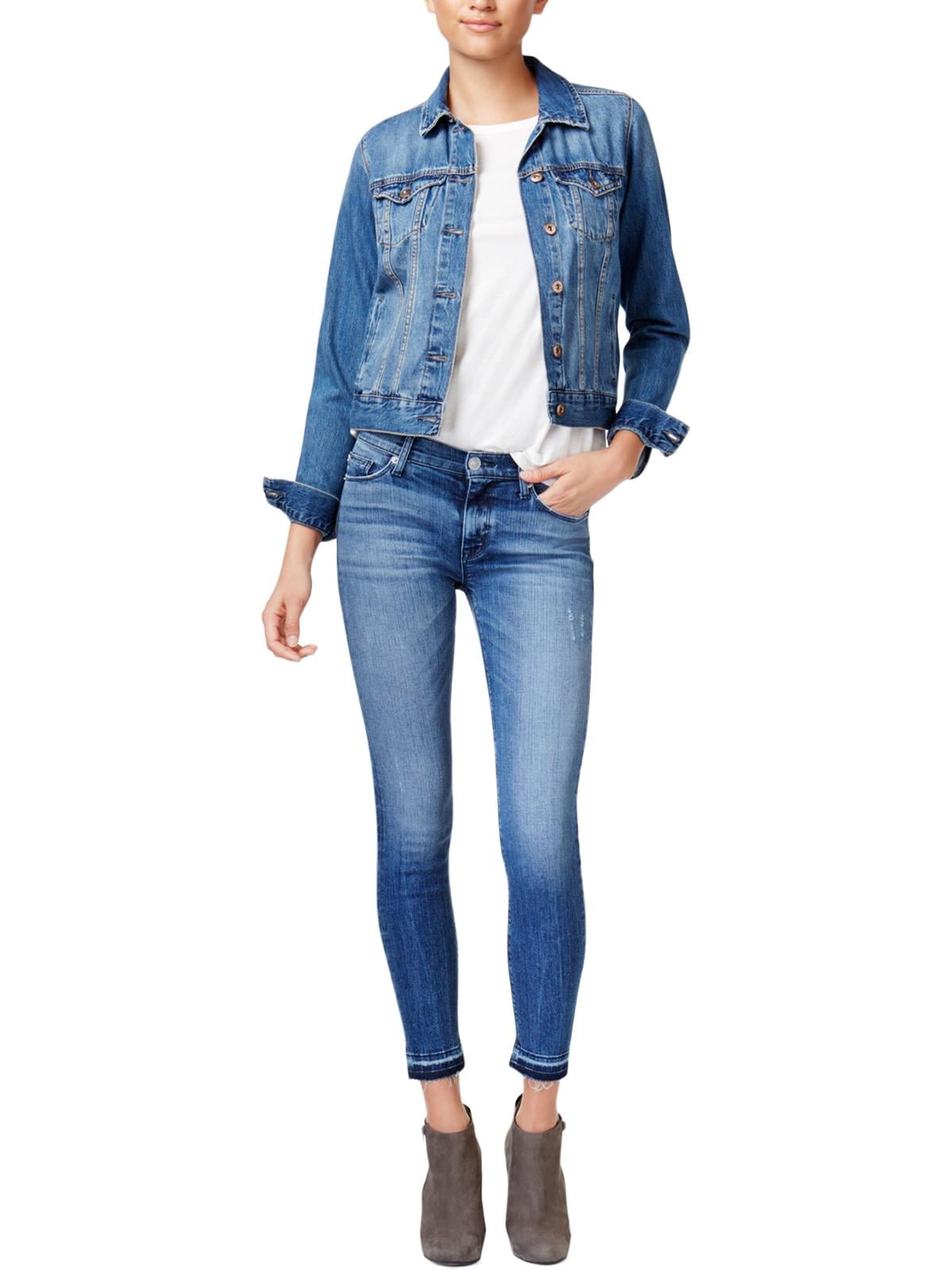 hudson embroidered jeans