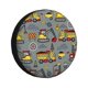 thumbnail image 1 of Balery Funny Construction Cubiertas para Neumáticos - Protector Resistente para Neumáticos de Camioneta, SUV, Remolque, Camper y RV-15 inch, 1 of 6