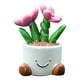 thumbnail image 2 of Flowerpot Small Ornaments Desktop Cute Doll Car Center Console Resin Car Decoration, 2 of 4