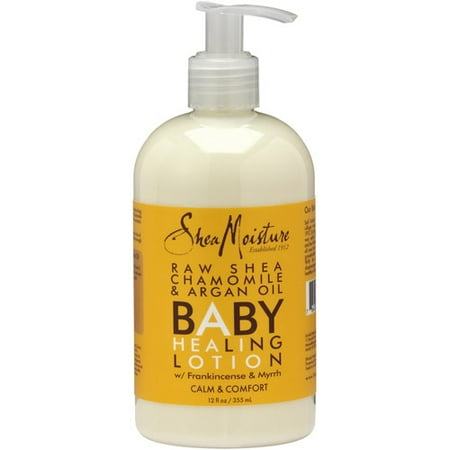SheaMoisture Baby Healing Lotion Raw Chamomile and Argan Oil, 12 (Best Baby Skin Products)