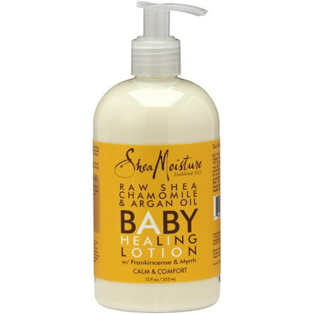 - Shea Moisture Baby Healing Lotion Raw Chamomile and Argan Oil, 12 Fluid Ounce