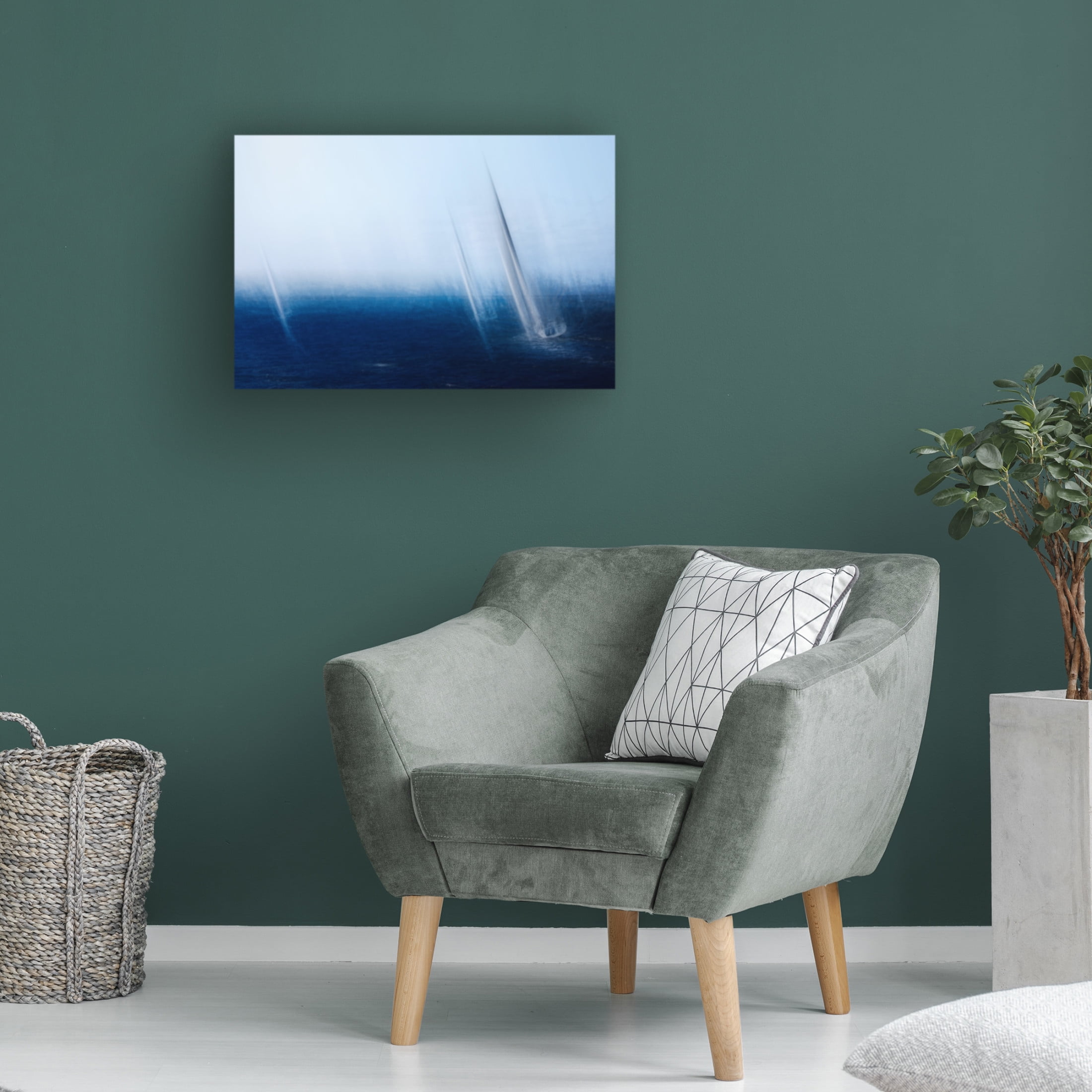 Canvas Wall Art - Bruno Flour 'Freedom' Wall Art for Living Room, Bedroom, or Office D?cor by Trademark Fine Art - 32 x 22 Inches