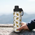 thumbnail image 7 of Uemuo Hohey Bee Golden2 18OZ Insulated Kettle, Sports Water Bottle, Stainless Steel Kettle, Vacuum Insulated Flask, Flip Lid Travel Mug, 7 of 7