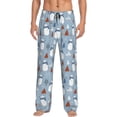 thumbnail image 1 of Balery winter Scarf beer Pantalones de pijama para hombre, pijama ultraligero, pantalón de descanso-X-Large, 1 of 6