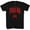 Black, variant on Marvel Spiderman Miles Morales Mens Short Sleeve T-Shirt