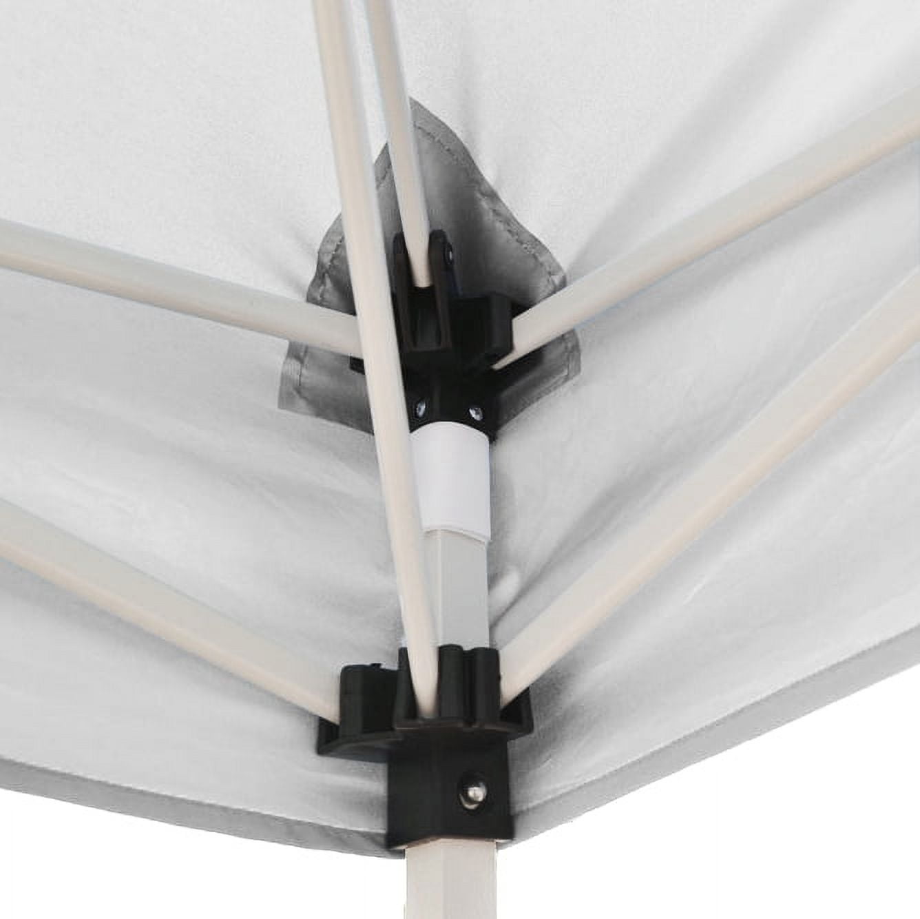 Impact Canopy 10 x 10 Pop Up Canopy Tent, Instant Slant Leg Portable Shade Tent with Carrying Bag, American Flag