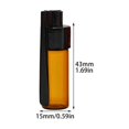 thumbnail image 2 of Container Storage Small Funnel With Spoon Spice Powder Tool Portable Durable Mini Color Random 5pcs Glass Medicine Case Banmo, 2 of 5