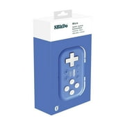 8Bitdo Micro Bluetooth Gamepad Pocket-sized Mini Controller for Switch, Android, and Raspberry Pi, Supports Keyboard Mode (Blue)