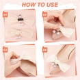 thumbnail image 4 of 12 piezas de 6 estilos de clips para zapatos con perlas, hebillas, flores y lazos decorativos., 4 of 6