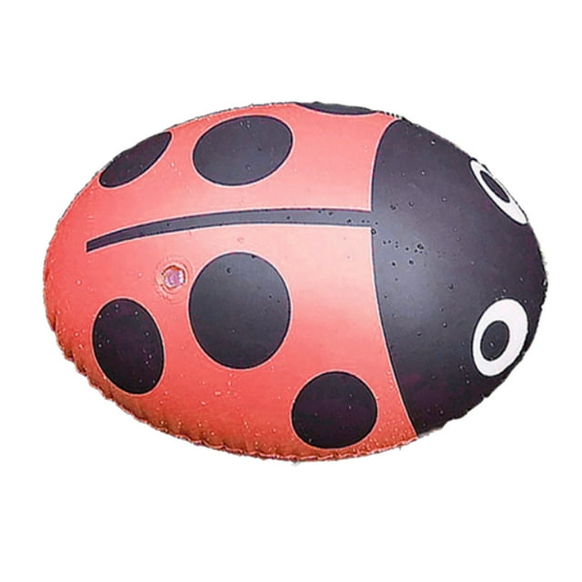 jinwen Inflatable Swimming Air Bag Float Buoy Gasbag Ladybug Flotation Ball Orange