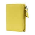 thumbnail image 4 of MERIGLARE Portefeuille Court Porte-Cartes Pochette Petite Pochette pour Camping Randonnée Femme Jaune, 4 of 9