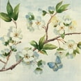 thumbnail image 3 of Gladding, Pamela 12x12 Black Modern Framed Museum Art Print Titled - Cherry Bloom II, 3 of 5