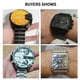 thumbnail image 4 of Correa de reloj de acero inoxidable macizo para Diesel Dz7256 Dz7291 Dz7257 Pulsera de reloj maciza para hombre Correa de reloj 22 24 26 28 30 mm, 4 of 5