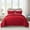 Red, variant on JML 3 Pieces Queen Quilt Set, Soft Lightweight Microfiber Bedspread,1 Quilt 2 Shams, Pink