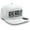 White, variant on Gymish Deadlift Dominance Workout Hats for Men - Breathable, Moisture-Wicking, Adjustable Athletic Caps