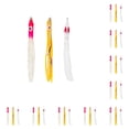 thumbnail image 1 of Wosthever 10pcs Artificial Squid Baits Lure Hook with Luminous Night Incisive Waterproof Fish Light Tackles for Enticement Usage 10piezas, 1 of 6