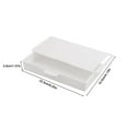 thumbnail image 2 of Abs Under Desk Drawer Organizer Storage Box for Office Pen Holder White, 2 of 9